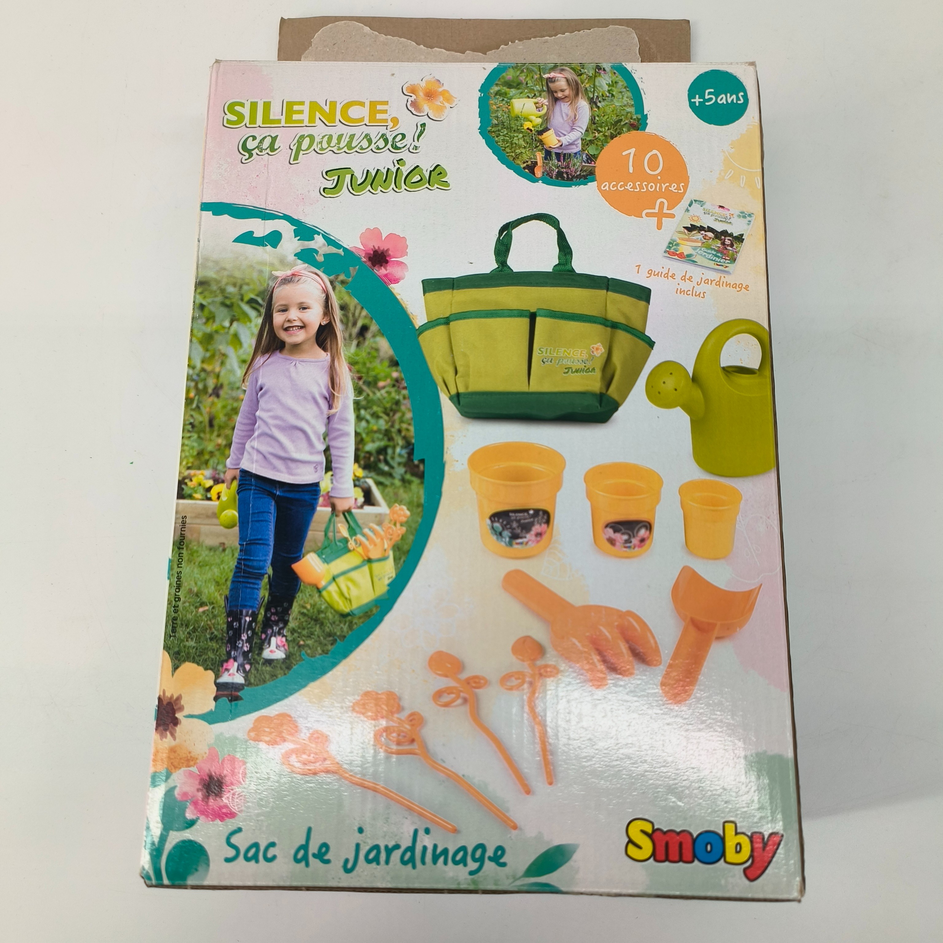 Voir photo 2 de Jeu extérieur-Sac de jardinage 'Silence ça pousse! junior'-Smoby-à partir de 5 ans Jeu extérieur-Sac de jardinage 'Silence ça pousse! junior'-Smoby-à partir de 5 ans Très bon état reconditionné photo 2