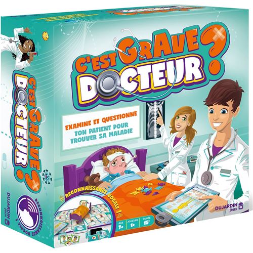 Acheter Jeu junior Dujardin C'est grave docteur ? État correct - 13,00 € Jeu junior Dujardin C'est grave docteur ? État correct reconditionné disponible sur Fnac