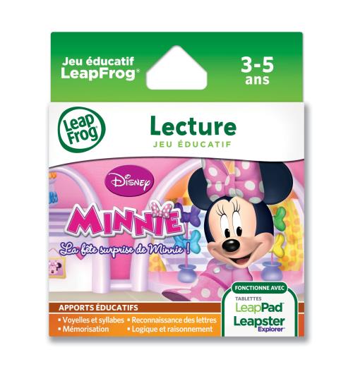 Jeu LeapFrog Minnie Mouse pour LeapPad / Leapster Explorer État correct - 14,95 € Jeu LeapFrog Minnie Mouse pour LeapPad / Leapster Explorer État correct reconditionné disponible sur Fnac