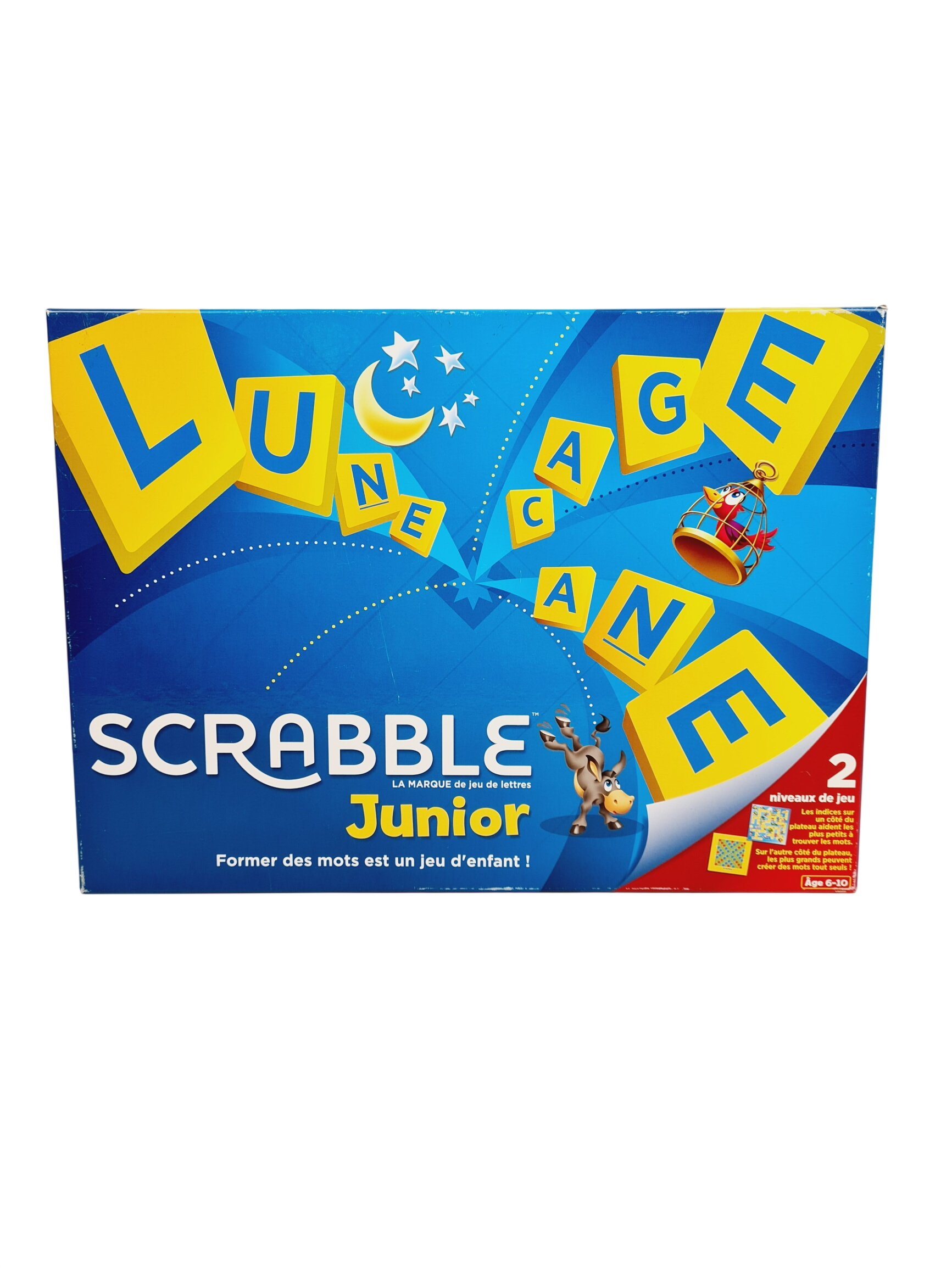 Jeu lettre et mot - Scrabble Junior - Mattel - 6/10 ans Bon état - 10,00 € Jeu lettre et mot - Scrabble Junior - Mattel - 6/10 ans Bon état reconditionné disponible sur Label Emmaüs