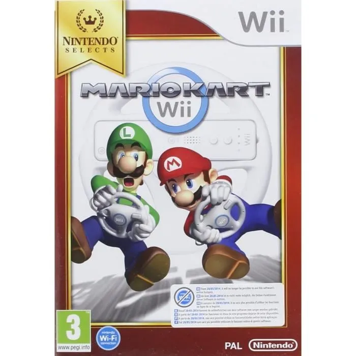 Jeu Mario Kart Wii - Nintendo Selects - Course - En boîte Reconditionné - 34,90 € Jeu Mario Kart Wii - Nintendo Selects - Course - En boîte Reconditionné Nintendo reconditionné disponible sur Cdiscount Seconde Vie | Dero