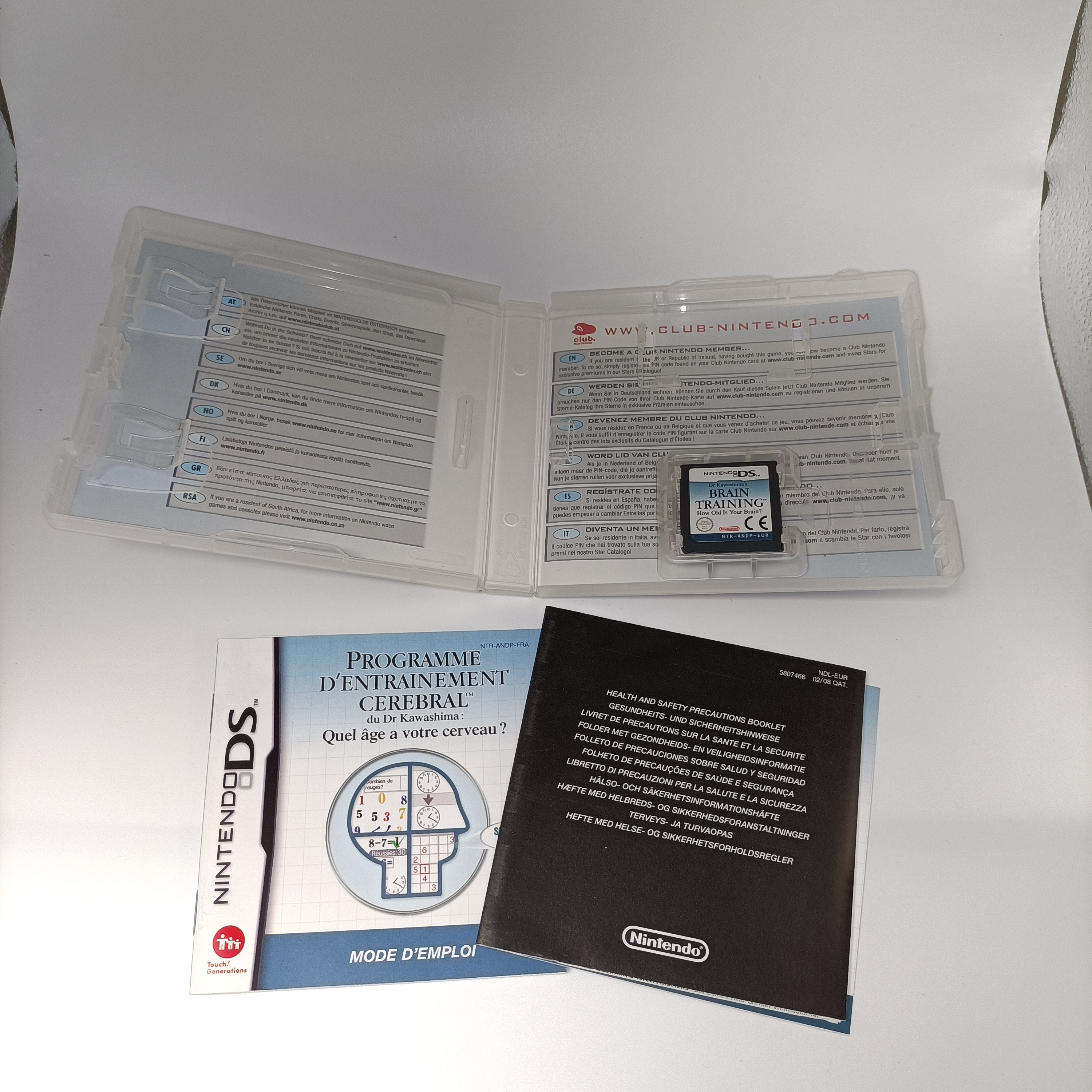 Voir photo 3 de Jeu Nintendo DS Programme d'entraînement cérébral Dr Kawashima complet avec notice Jeu Nintendo DS Programme d'entraînement cérébral Dr Kawashima complet avec notice Très bon état reconditionné photo 3