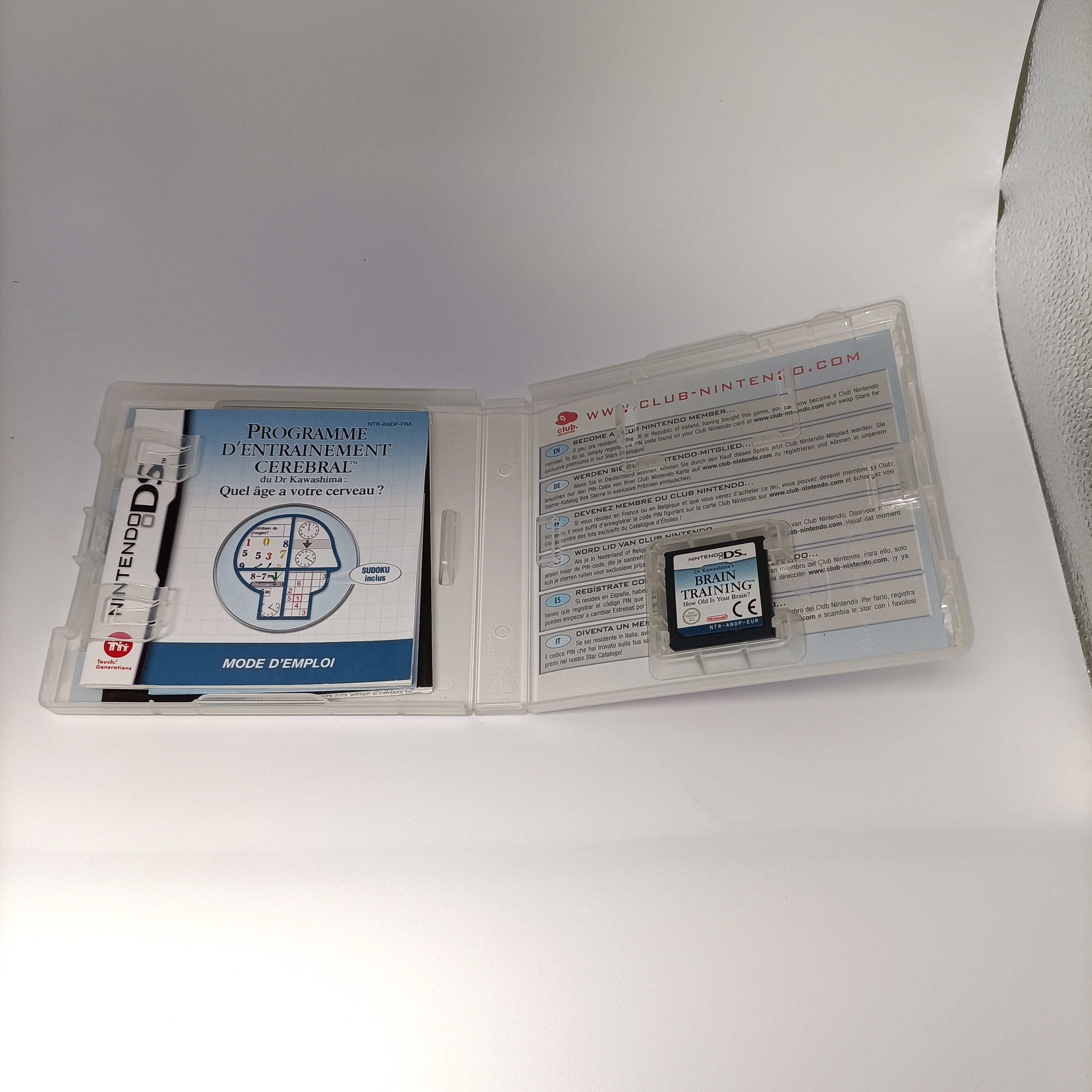 Voir photo 6 de Jeu Nintendo DS Programme d'entraînement cérébral Dr Kawashima complet avec notice Jeu Nintendo DS Programme d'entraînement cérébral Dr Kawashima complet avec notice Très bon état reconditionné photo 6