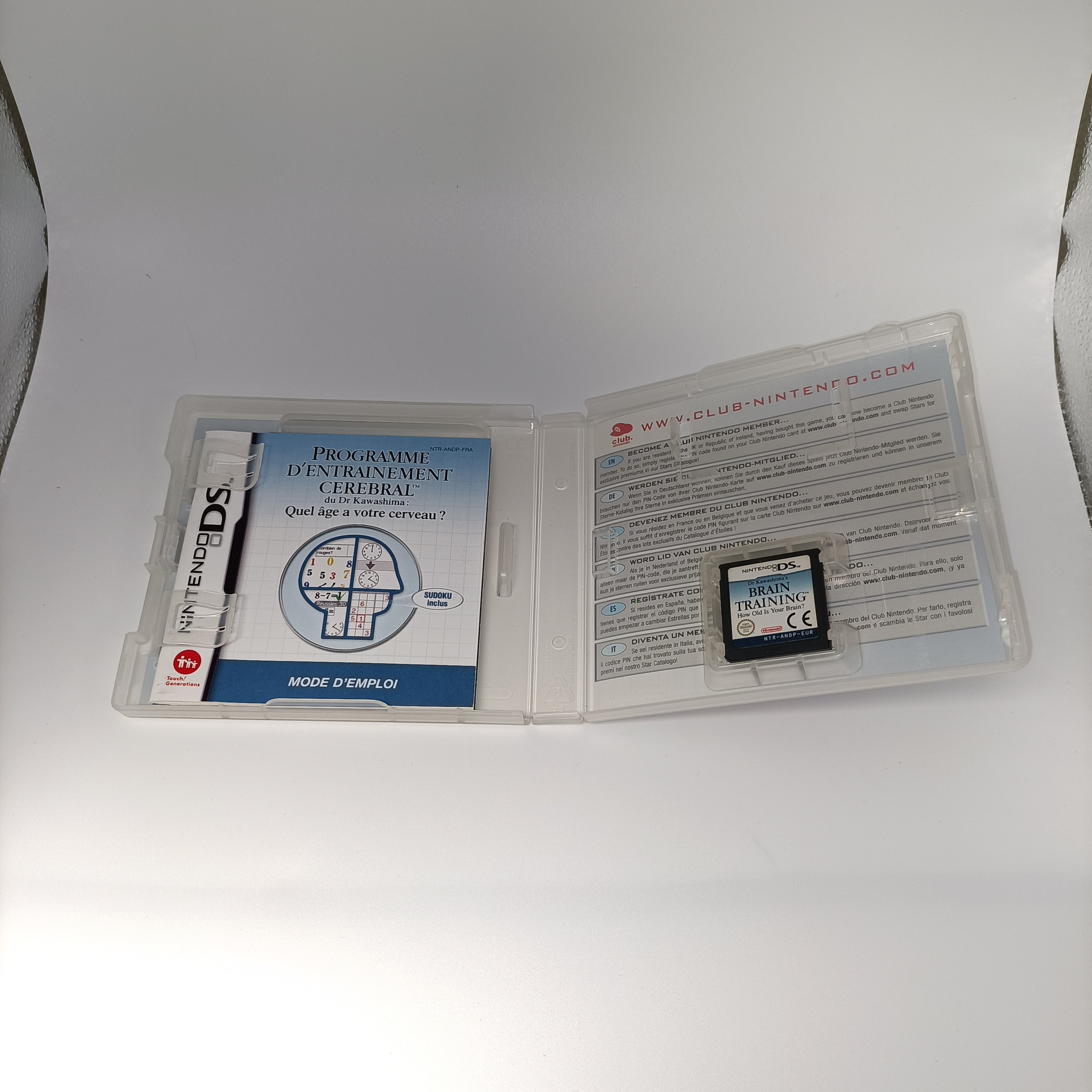Voir photo 3 de Jeu Nintendo DS Programme d'entraînement cérébral Dr Kawashima complet avec notice Jeu Nintendo DS Programme d'entraînement cérébral Dr Kawashima complet avec notice Très bon état reconditionné photo 3
