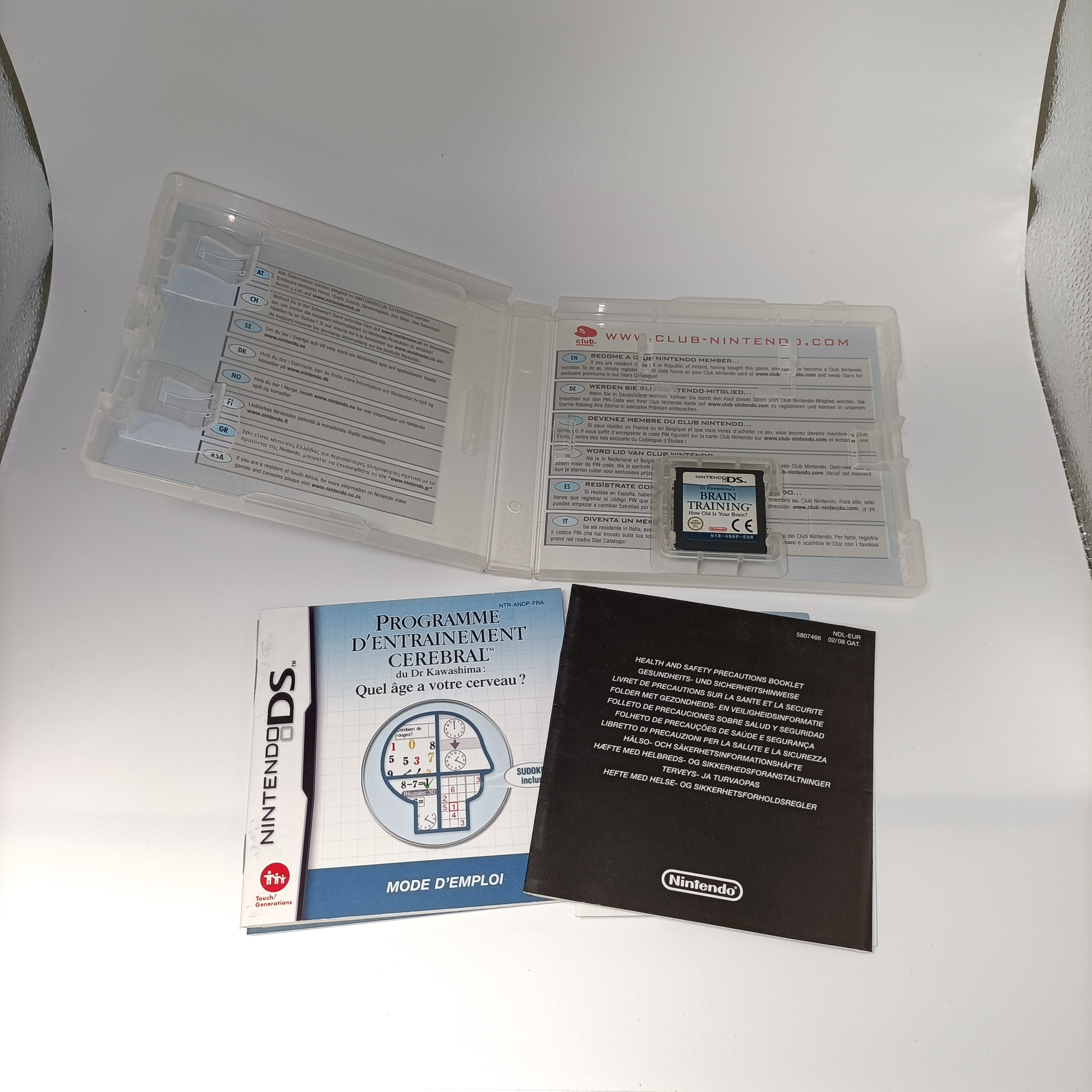 Voir photo 4 de Jeu Nintendo DS Programme d'entraînement cérébral Dr Kawashima complet avec notice Jeu Nintendo DS Programme d'entraînement cérébral Dr Kawashima complet avec notice Très bon état reconditionné photo 4