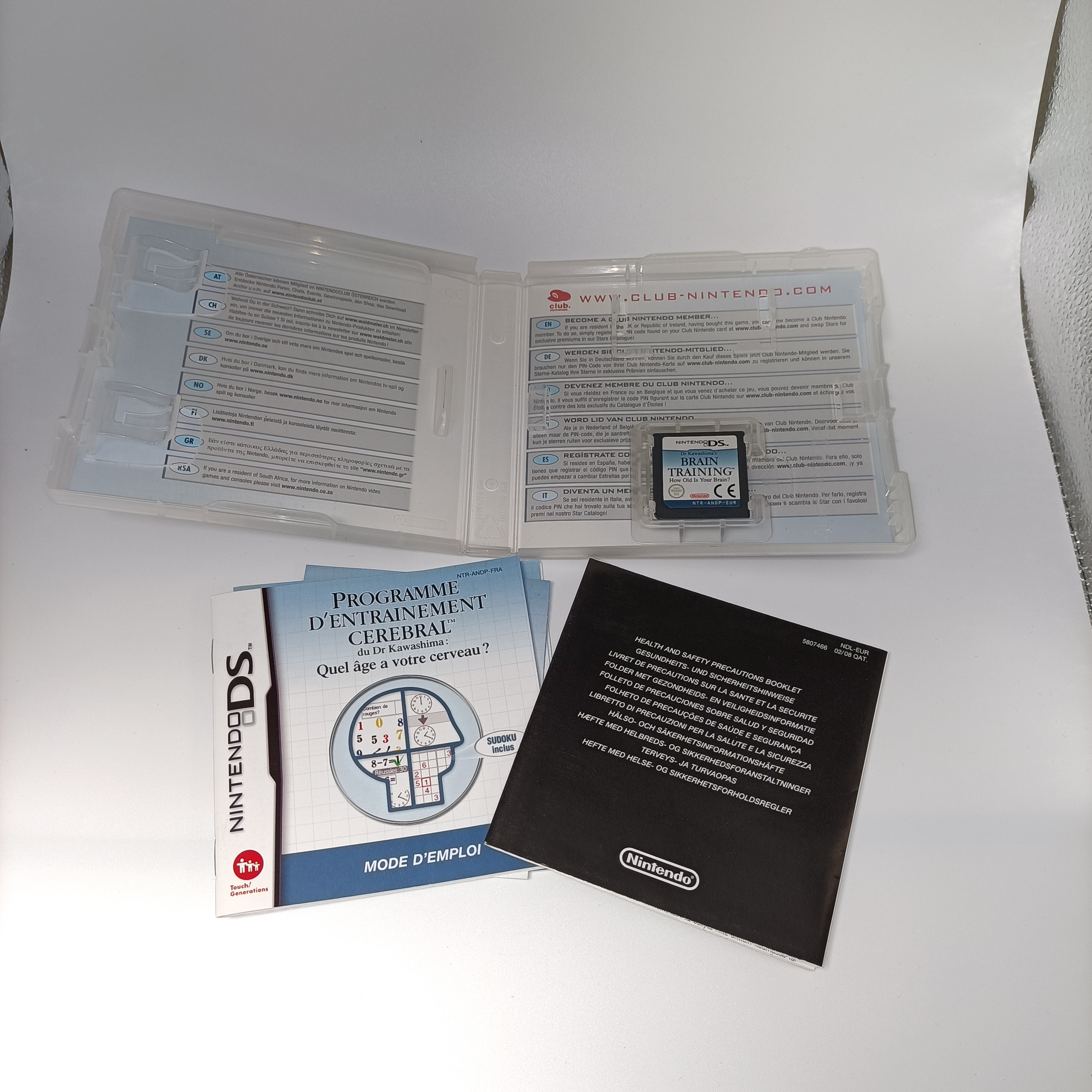 Voir photo 4 de Jeu Nintendo DS Programme d'entraînement cérébral Dr Kawashima complet avec notice Jeu Nintendo DS Programme d'entraînement cérébral Dr Kawashima complet avec notice Très bon état reconditionné photo 4