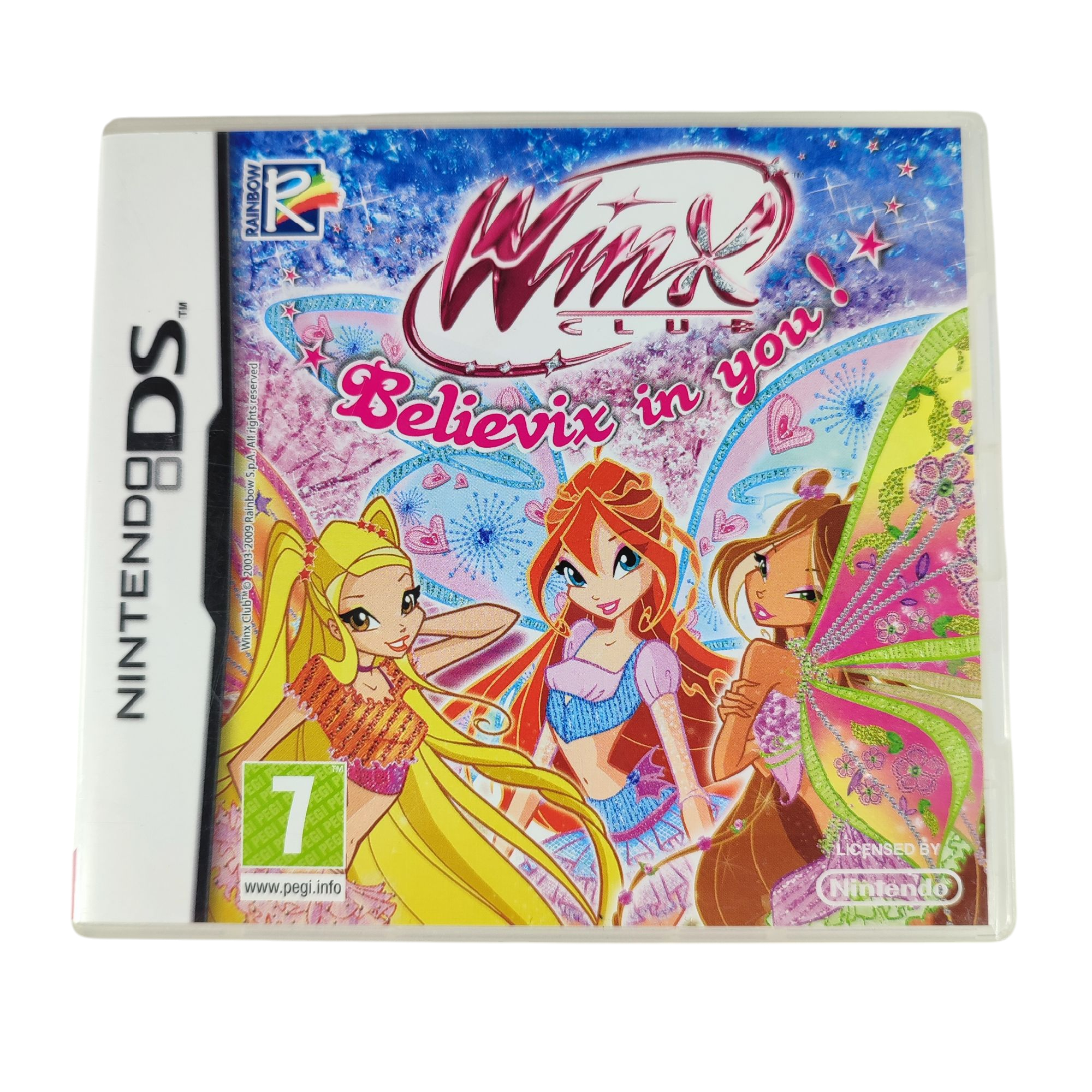 Jeu Nintendo DS - Winx club : Believix in you ! Bon état - 13,50 € Jeu Nintendo DS - Winx club : Believix in you ! Bon état reconditionné disponible sur Label Emmaüs