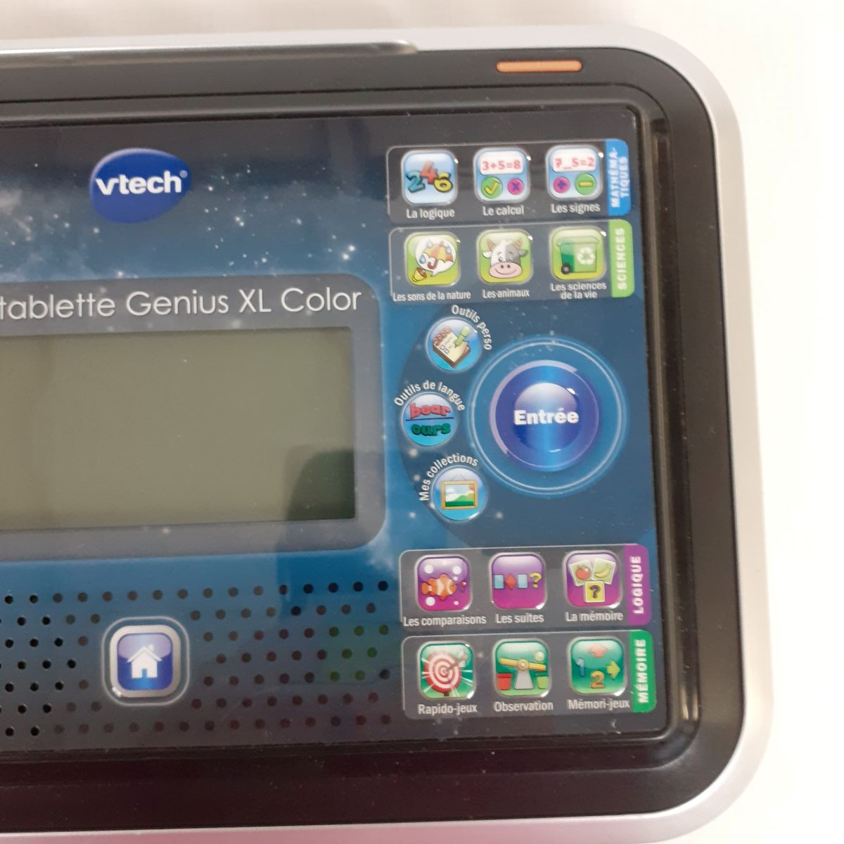 Voir photo 3 de Jeu - Ordi-tablette Genius XL Color - Vtech Jeu - Ordi-tablette Genius XL Color - Vtech Très bon état reconditionné photo 3