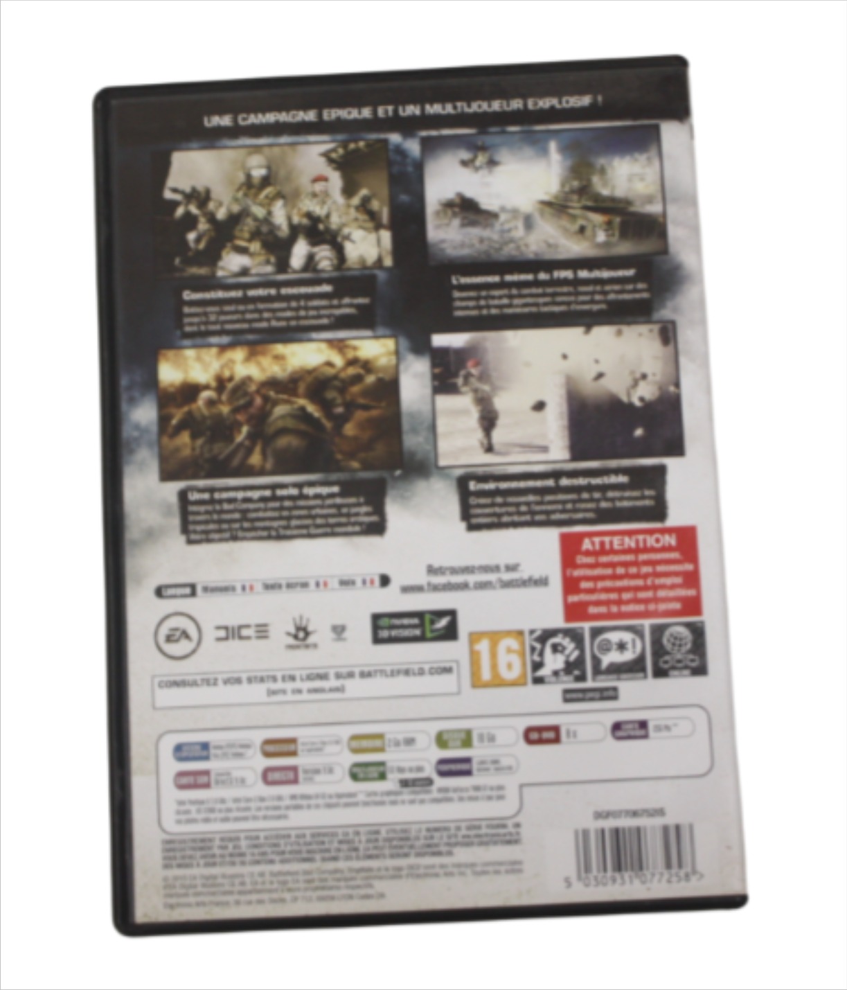 Voir photo 4 de Jeu PC Battlefield Bad Company 2 Jeu PC Battlefield Bad Company 2 Très bon état reconditionné photo 4