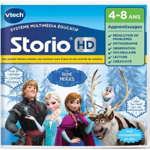 Jeu Pour Tablette HD Storio Vtech La Reine Des Neiges État correct VTech reconditionné disponible sur Fnac