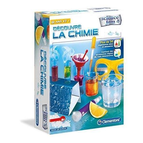 Acheter Jeu scientifique Clementoni Découvre la chimie État correct - 19,00 € Jeu scientifique Clementoni Découvre la chimie État correct Clementoni reconditionné disponible sur Fnac