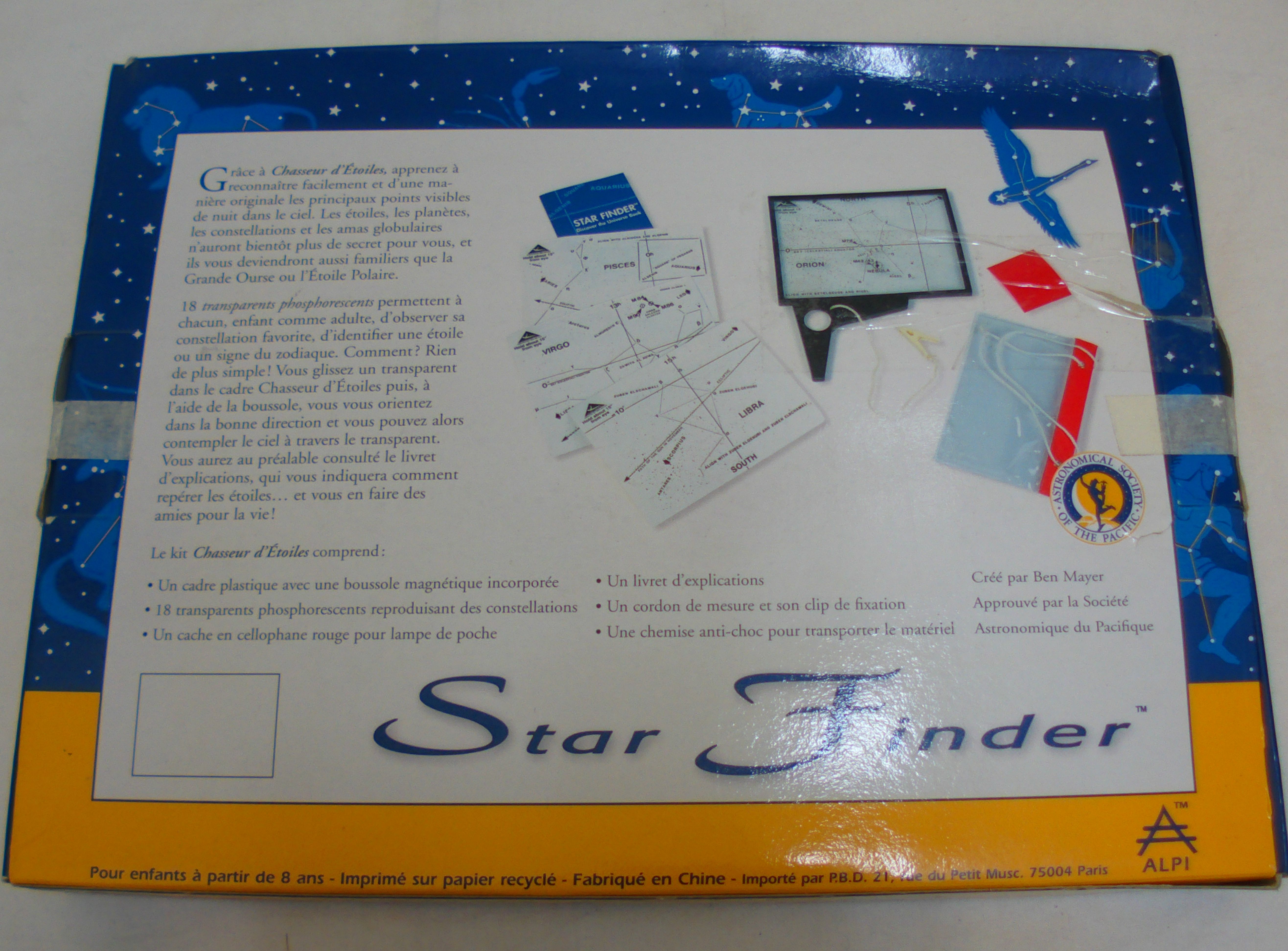 Voir photo 5 de Jeu Star Finder, chasseur d'étoile, Alpi, + 8 ans Jeu Star Finder, chasseur d'étoile, Alpi, + 8 ans Bon état reconditionné photo 5