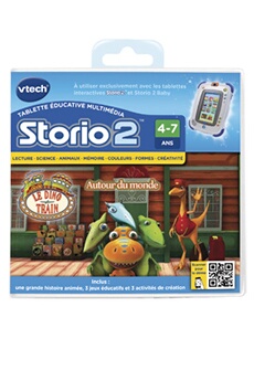 JEU STORIO 2 LE DINO TRAIN État correct VTech reconditionné disponible sur Darty