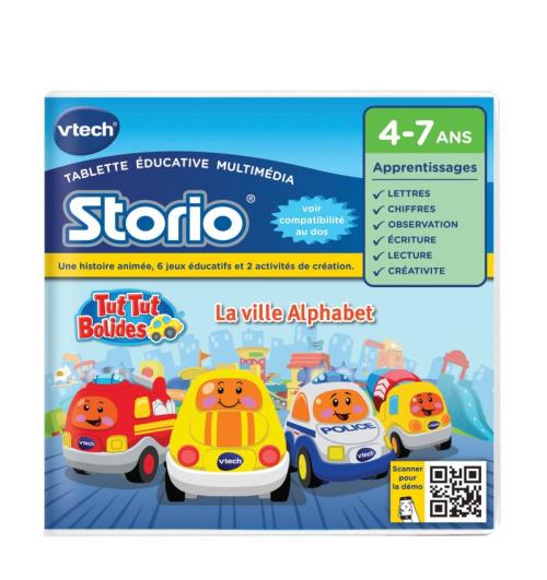 Jeu Storio Vtech J'apprends les lettres avec les Tut Tut Bolides État correct reconditionné disponible sur Fnac