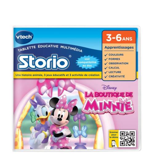 Acheter Jeu Storio Vtech La Boutique de Minnie État correct - 16,95 € Jeu Storio Vtech La Boutique de Minnie État correct N/A (Il n'y a pas assez d'in reconditionné disponible sur Fnac