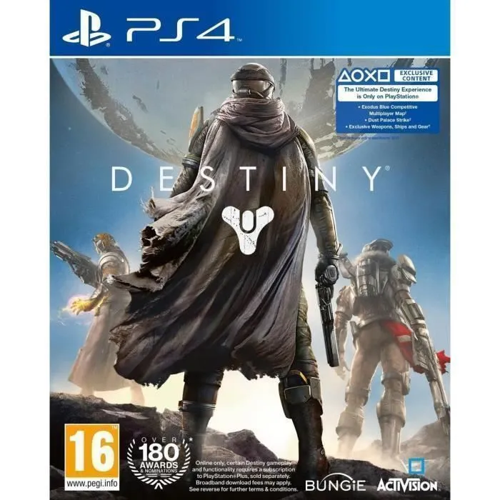 Acheter Jeu vidéo - ACTIVISION - Destiny - PS4 - Action/RPG - Édition Standard - PEGI 16+ Reconditionné - 14,90 € | Dero Jeu vidéo - ACTIVISION - Destiny - PS4 - Action/RPG - Édition Standard - PEGI 16+ Reconditionné Activision reconditionné disponible sur Cdiscount Seconde Vie | Dero