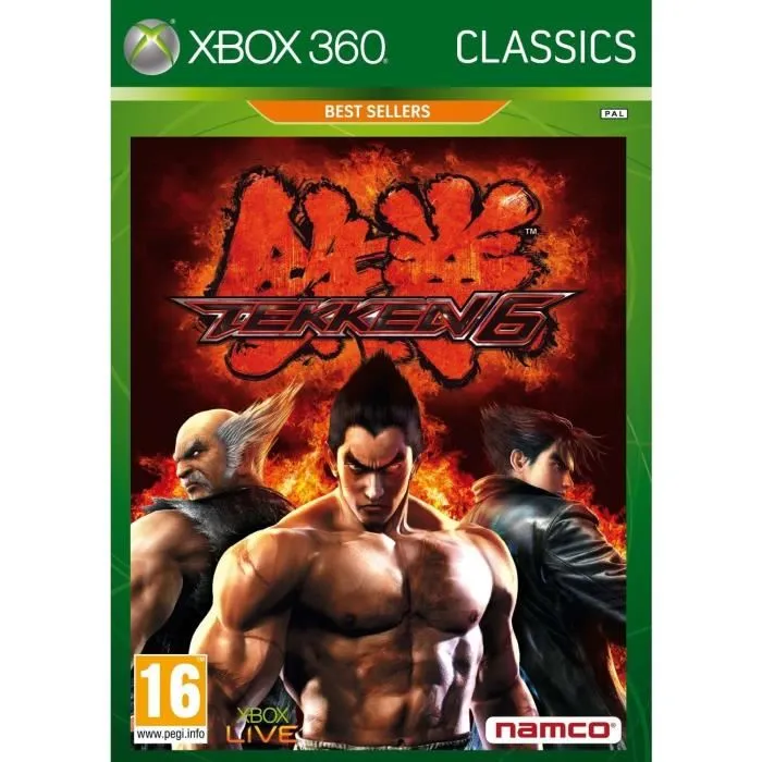 Acheter Jeu vidéo - BANDAI NAMCO ENTERTAINMENT - TEKKEN 6 Classics - Xbox 360 - Édition Classic - Import UK Reconditionné - 19,90 € Jeu vidéo - BANDAI NAMCO ENTERTAINMENT - TEKKEN 6 Classics - Xbox 360 - Édition Classic - Import UK Reconditionné Bandai Namco Entertainment reconditionné disponible sur Cdiscount Seconde Vie