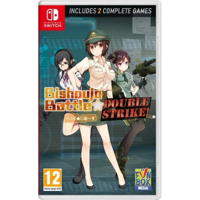 Jeu vidéo - Bishoujo - Double Strike! - Puzzle - Nintendo Switch - Stylet bonus inclus Reconditionné - 29,95 € Jeu vidéo - Bishoujo - Double Strike! - Puzzle - Nintendo Switch - Stylet bonus inclus Reconditionné Just for Games reconditionné disponible sur Cdiscount Seconde Vie