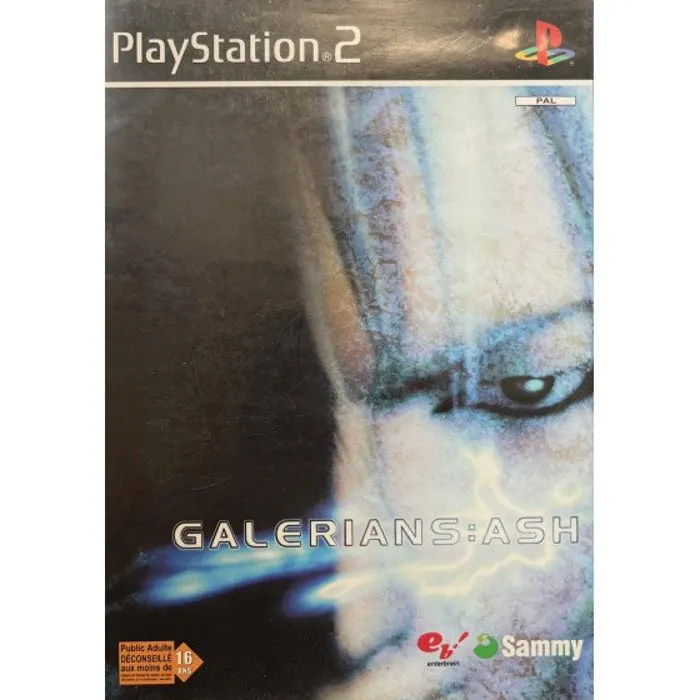 Jeu vidéo - Galerians - ASH - PS2 - Action - Edition Standard - PEGI 16+ refurbished - 12,95 € Jeu vidéo - Galerians - ASH - PS2 - Action - Edition Standard - PEGI 16+ refurbished reconditionné disponible sur Cdiscount Seconde Vie