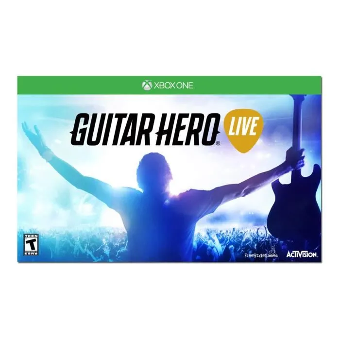 Jeu vidéo - Guitar Hero - Guitar Hero Live - Xbox One - Rythme - Edition Standard Reconditionné Activision reconditionné disponible sur Cdiscount Seconde Vie | Dero