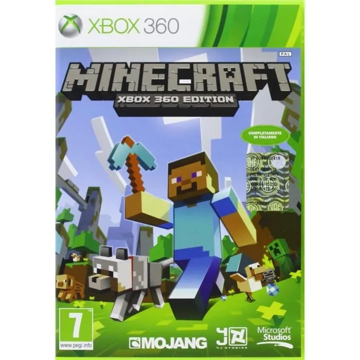 Acheter Jeu vidéo - MINECRAFT - Minecraft - Licence Minecraft - Plateforme Xbox 360 Reconditionné - 24,90 € Jeu vidéo - MINECRAFT - Minecraft - Licence Minecraft - Plateforme Xbox 360 Reconditionné Minecraft reconditionné disponible sur Cdiscount Seconde Vie