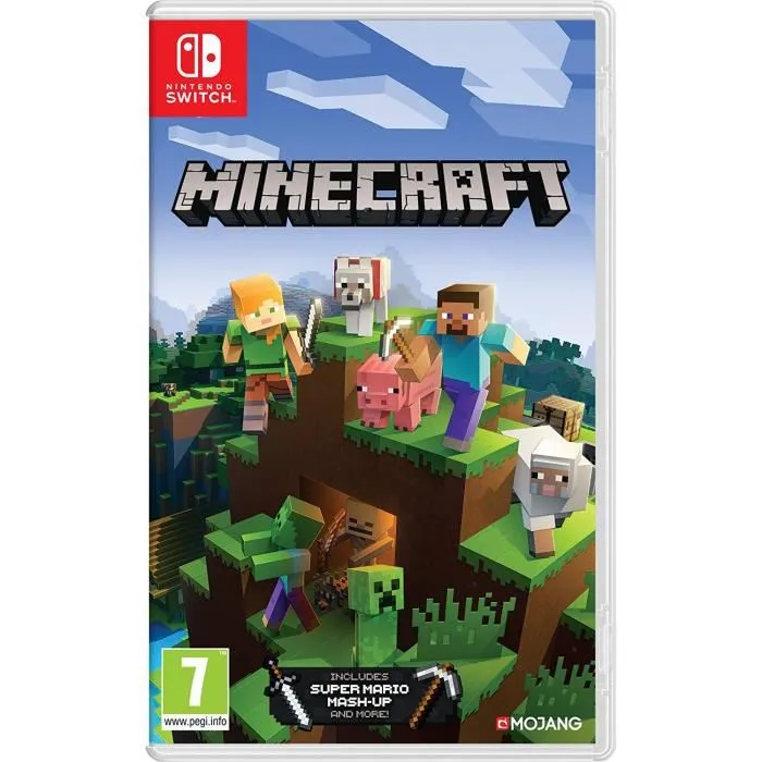 Jeu vidéo - Minecraft - Switch - Standard - Aventure - PEGI 7+ Reconditionné - 39,90 € Jeu vidéo - Minecraft - Switch - Standard - Aventure - PEGI 7+ Reconditionné Minecraft reconditionné disponible sur Cdiscount Seconde Vie