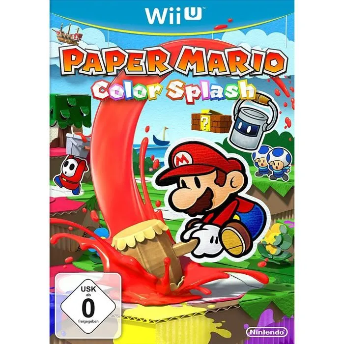 Jeu vidéo - NINTENDO - Paper Mario Color Splash - Aventure - Wii U - 1 joueur Reconditionné - 34,90 € Jeu vidéo - NINTENDO - Paper Mario Color Splash - Aventure - Wii U - 1 joueur Reconditionné Nintendo reconditionné disponible sur Cdiscount Seconde Vie