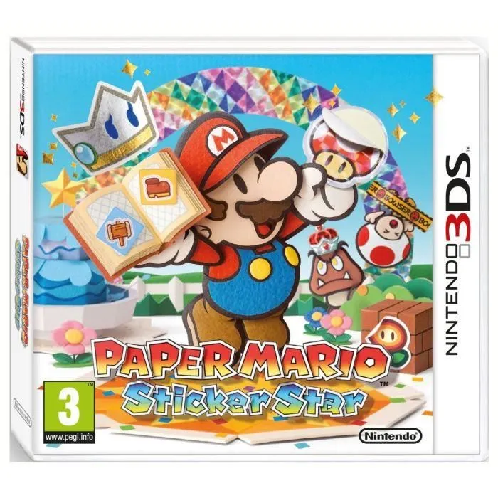 Jeu vidéo - NINTENDO - PAPER MARIO : STICKER STAR - 3DS - Action/RPG - Edition Standard Reconditionné - 24,90 € Jeu vidéo - NINTENDO - PAPER MARIO : STICKER STAR - 3DS - Action/RPG - Edition Standard Reconditionné Nintendo reconditionné disponible sur Cdiscount Seconde Vie