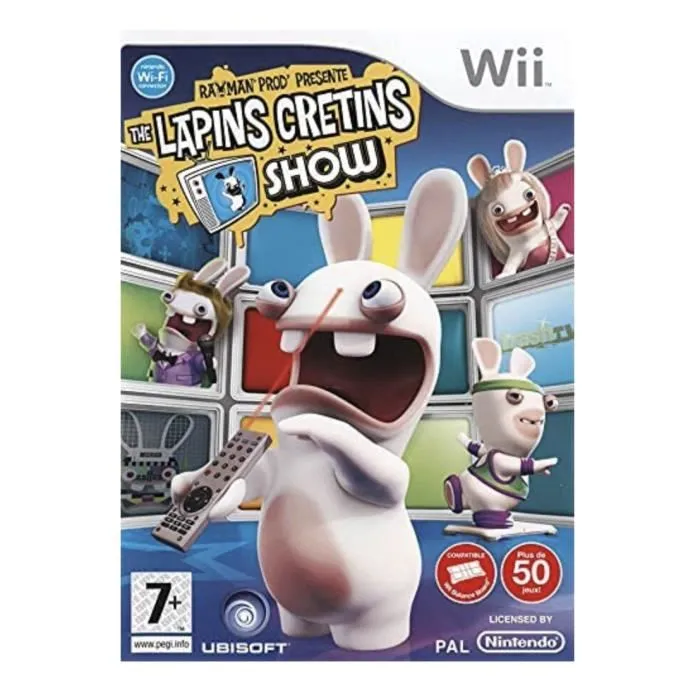 Acheter Jeu vidéo - SEBTHOM - The Lapins Cretins Show - Nintendo Wii - Version française - Boîte cartouche notice Reconditionné - 10,90 € Jeu vidéo - SEBTHOM - The Lapins Cretins Show - Nintendo Wii - Version française - Boîte cartouche notice Reconditionné N/A reconditionné disponible sur Cdiscount Seconde Vie