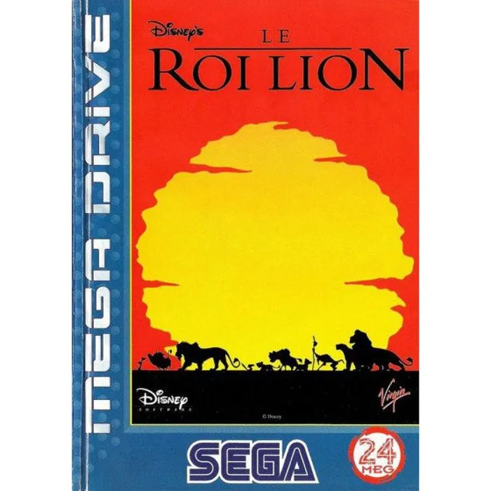 Jeu vidéo - VIRGIN - Le Roi Lion - Sega Megadrive - Plateforme - Console rétro refurbished - 27,95 € Jeu vidéo - VIRGIN - Le Roi Lion - Sega Megadrive - Plateforme - Console rétro refurbished reconditionné disponible sur Cdiscount Seconde Vie