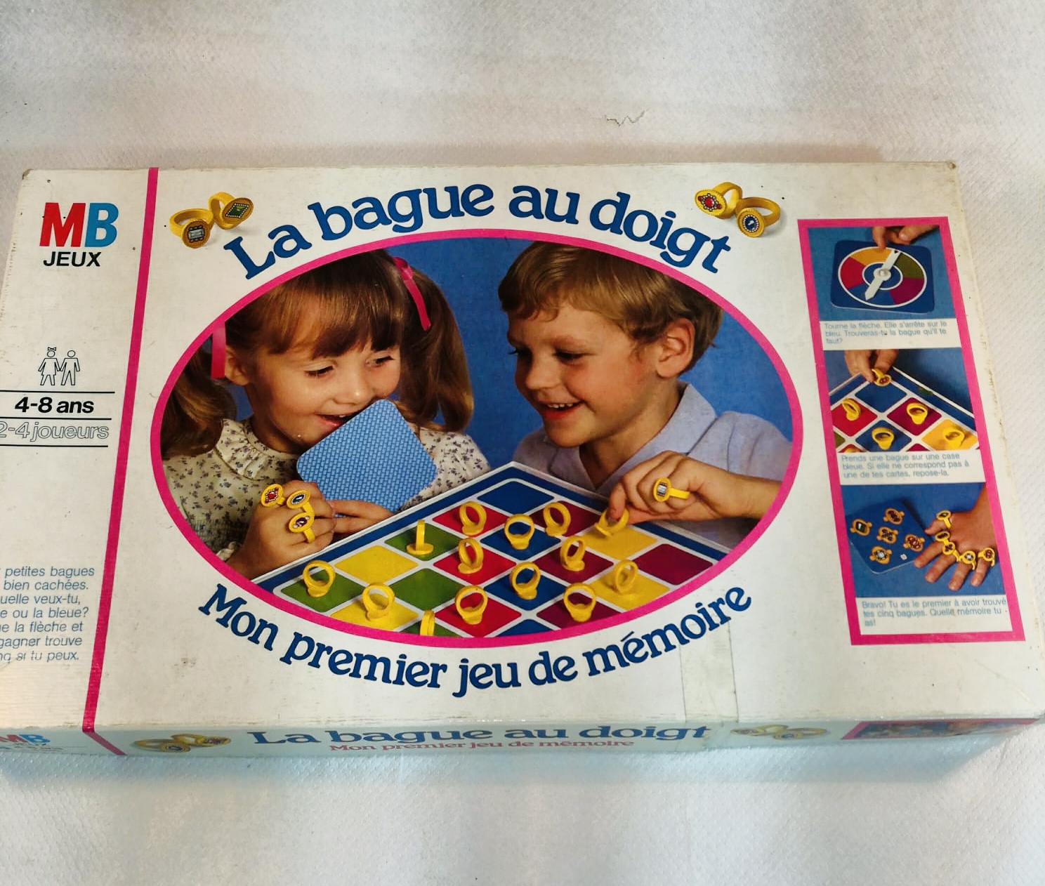 Jeu vintage "La bague au doigt" - MB jeux Bon état - 16,00 € Jeu vintage "La bague au doigt" - MB jeux Bon état reconditionné disponible sur Label Emmaüs
