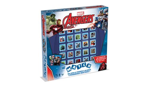 Jeu Winning Moves Match Avengers État correct Winning Moves reconditionné disponible sur Fnac