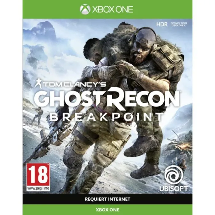 Jeu Xbox One Ubisoft Ghost Recon Breakpoint - 22,90 € Jeu Xbox One Ubisoft Ghost Recon Breakpoint reconditionné disponible sur Cdiscount Seconde Vie