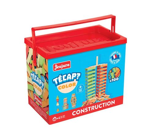 JEUJURA - TECAP COLOR - 100 planchettes en bois de couleur État correct reconditionné disponible sur Fnac