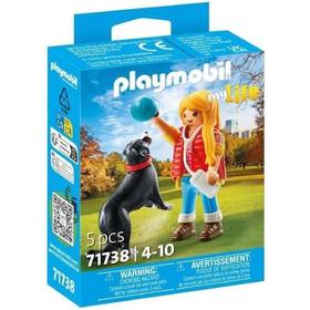 Jeune fille avec chien de montagne : jeu PLAYMOBIL amusant et interactif - Excellent état Parfait état Playmobil reconditionné disponible sur Pixmania