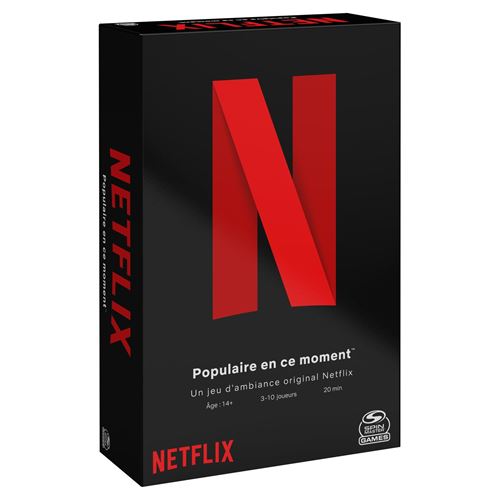 Jeux d’ambiance Spin master Netflix État correct - 13,00 € Jeux d’ambiance Spin master Netflix État correct Spin Master reconditionné disponible sur Fnac