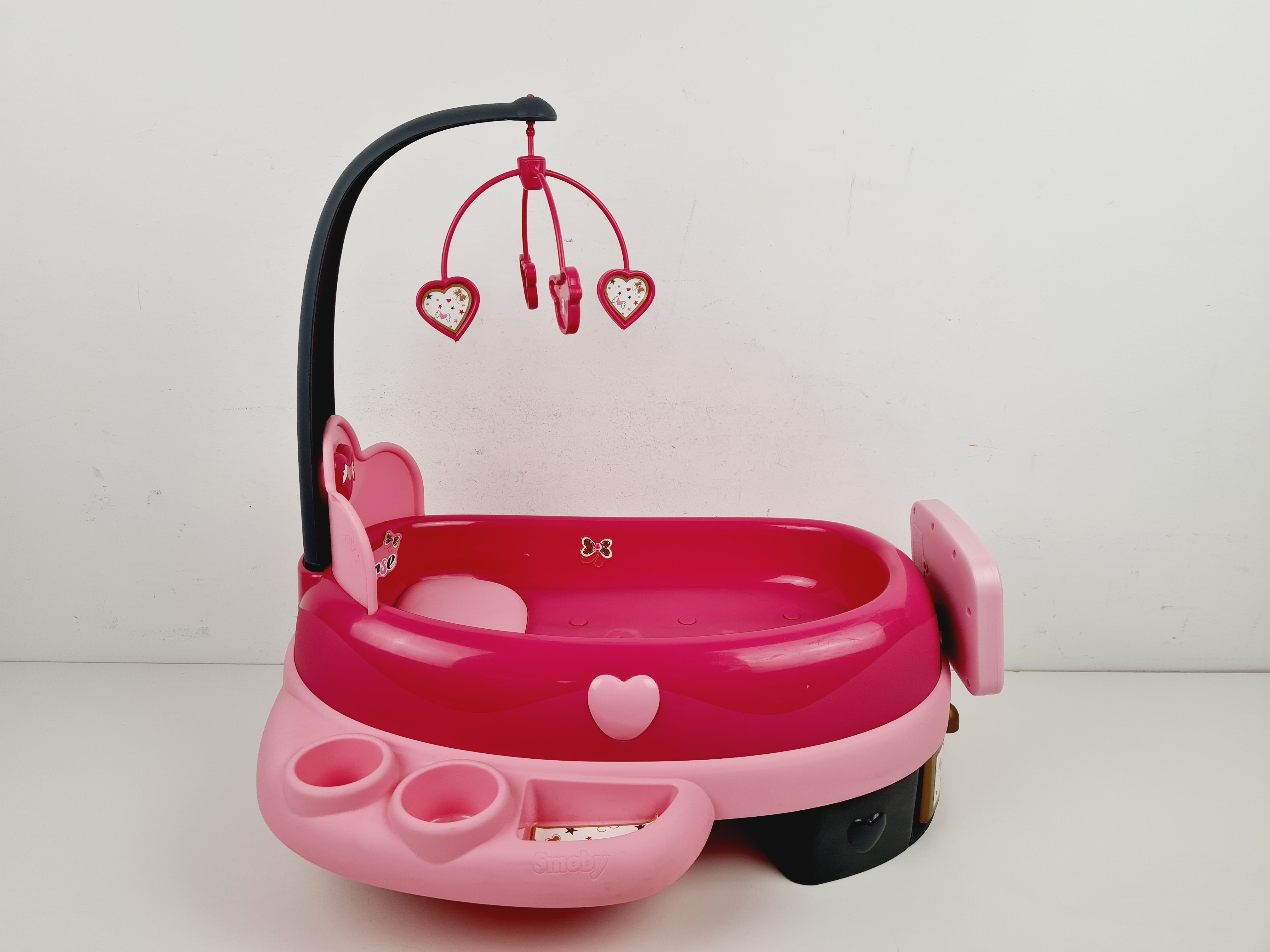 Voir photo 2 de Jeux d'imitation - Baignoire rose pour poupée 38 cm avec accessoires - Smoby Jeux d'imitation - Baignoire rose pour poupée 38 cm avec accessoires - Smoby Bon état reconditionné photo 2
