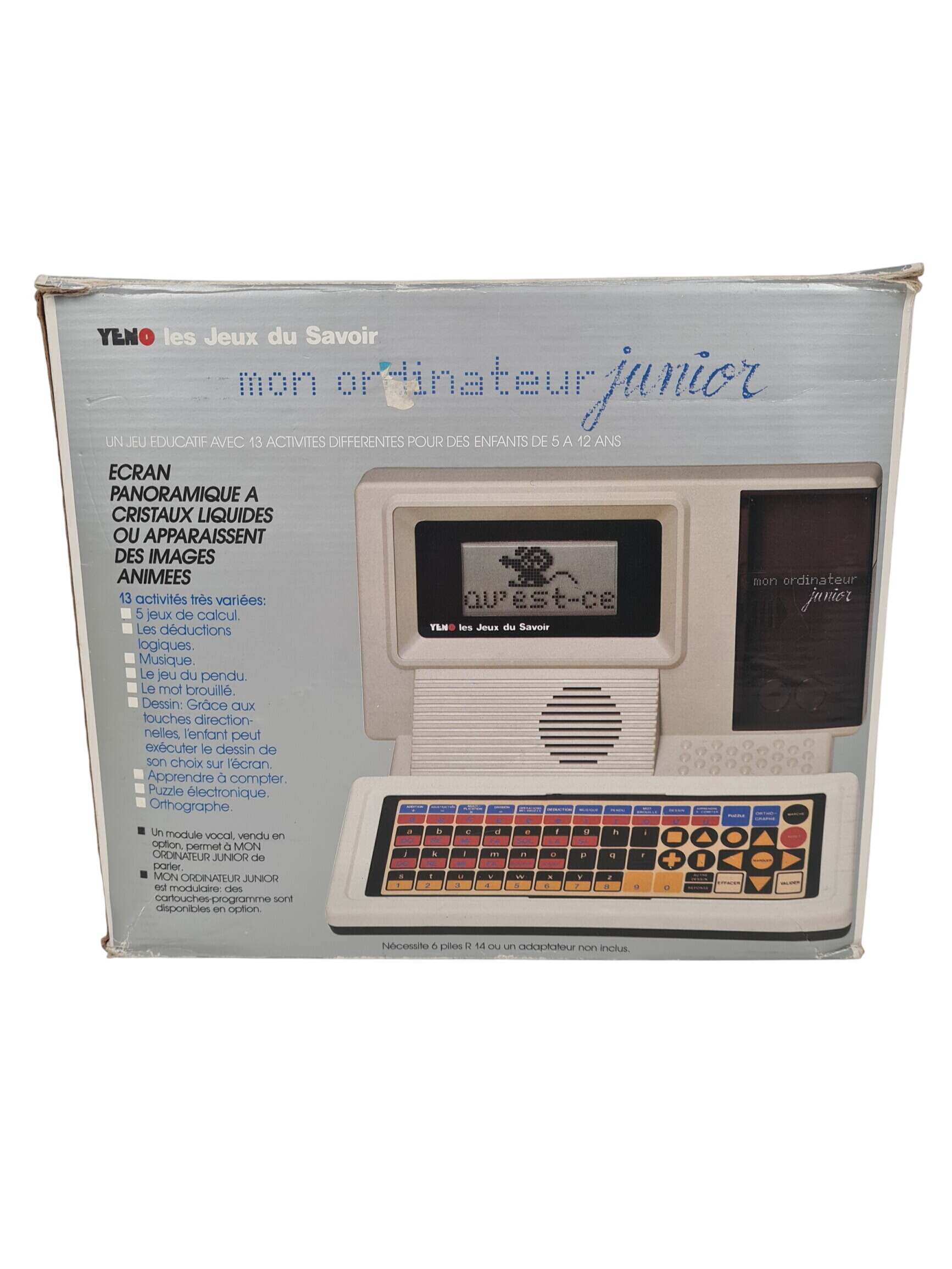 Jeux de éducatif Ancien - Mon ordinateur Junior - Yeno les jeux du savior - 5 ans+ Bon état - 30,00 € Jeux de éducatif Ancien - Mon ordinateur Junior - Yeno les jeux du savior - 5 ans+ Bon état reconditionné disponible sur Label Emmaüs