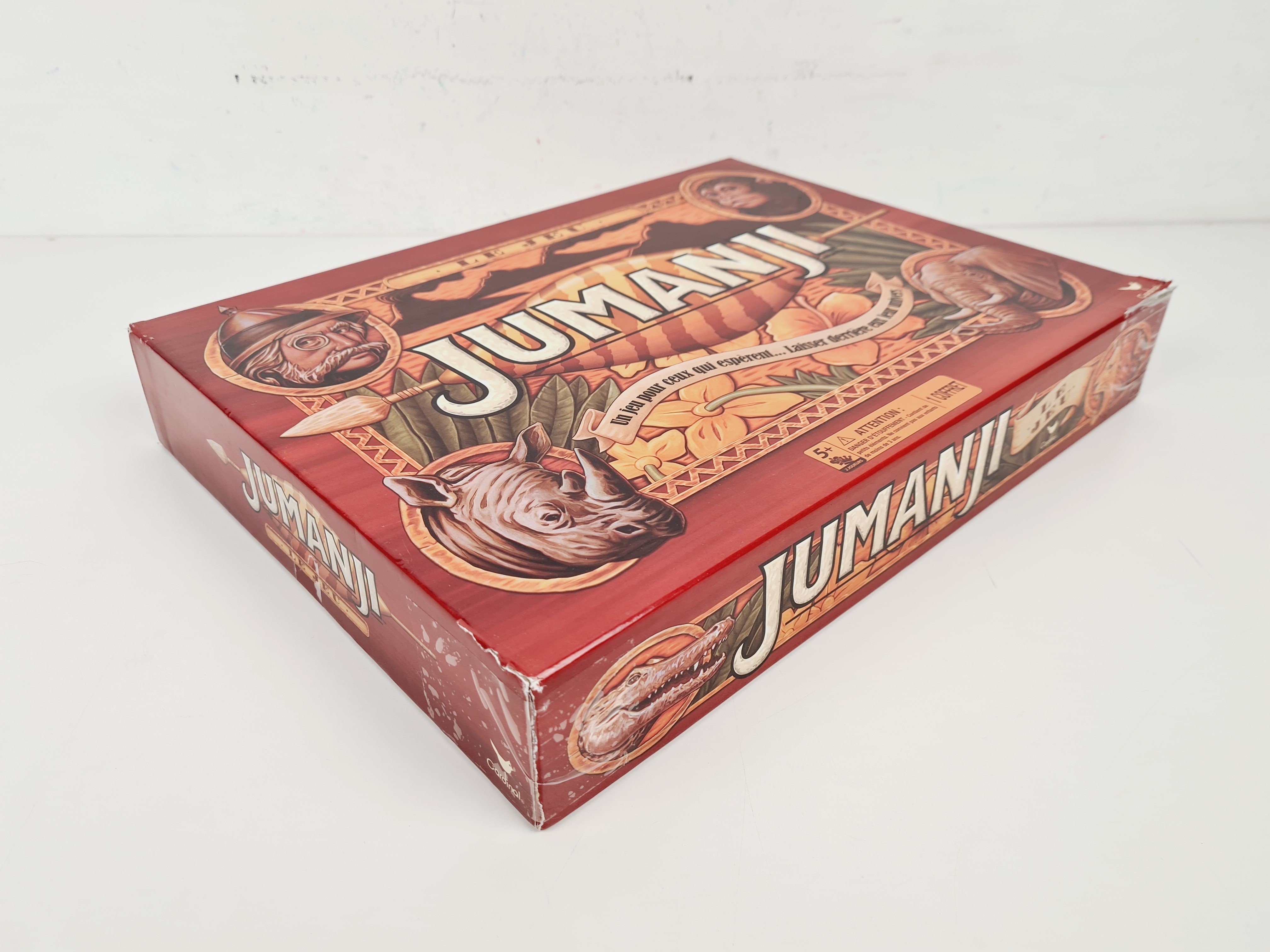 Voir photo 6 de Jeux de Société - Jumanji le jeu - Cardinal - 5 ans+ Jeux de Société - Jumanji le jeu - Cardinal - 5 ans+ Bon état reconditionné photo 6