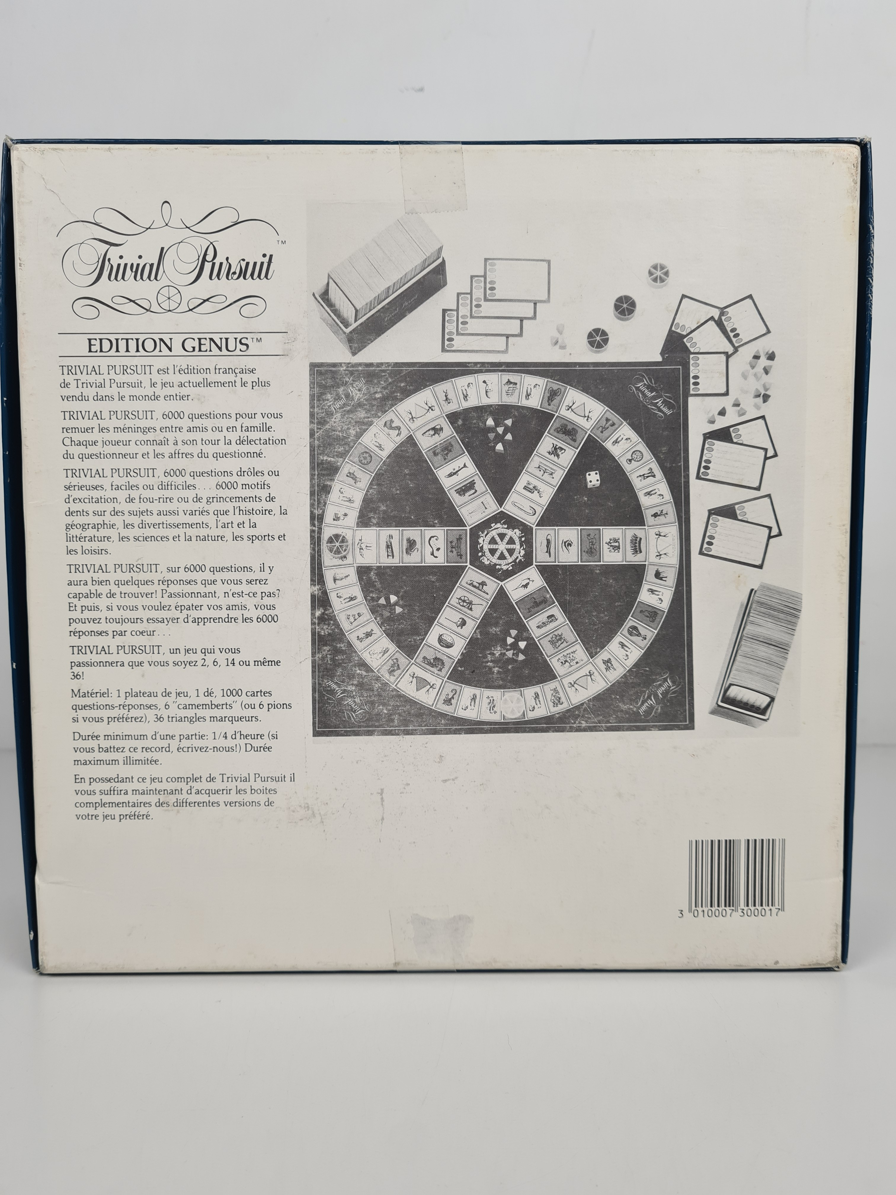 Voir photo 4 de Jeux de société - Trivial pursuit - Edition Genus 1984 - Parker - 15 ans + Jeux de société - Trivial pursuit - Edition Genus 1984 - Parker - 15 ans + Bon état reconditionné photo 4
