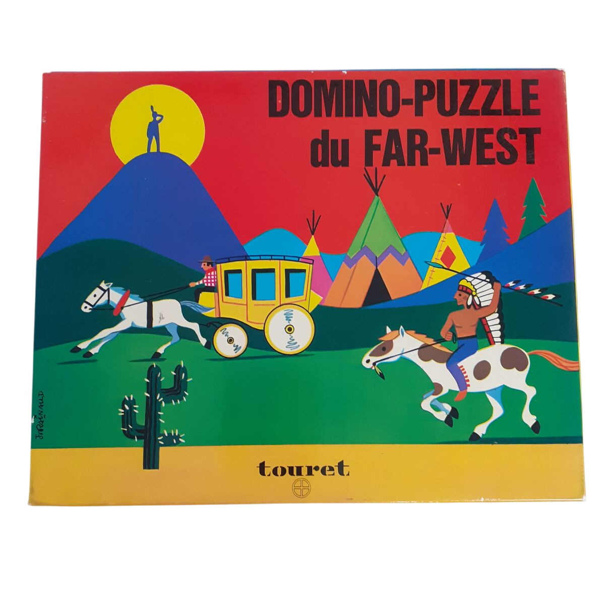 Acheter Jeux - Domino Puzzle du Far-west - Vintage Bon état - 10,00 € Jeux - Domino Puzzle du Far-west - Vintage Bon état reconditionné disponible sur Label Emmaüs