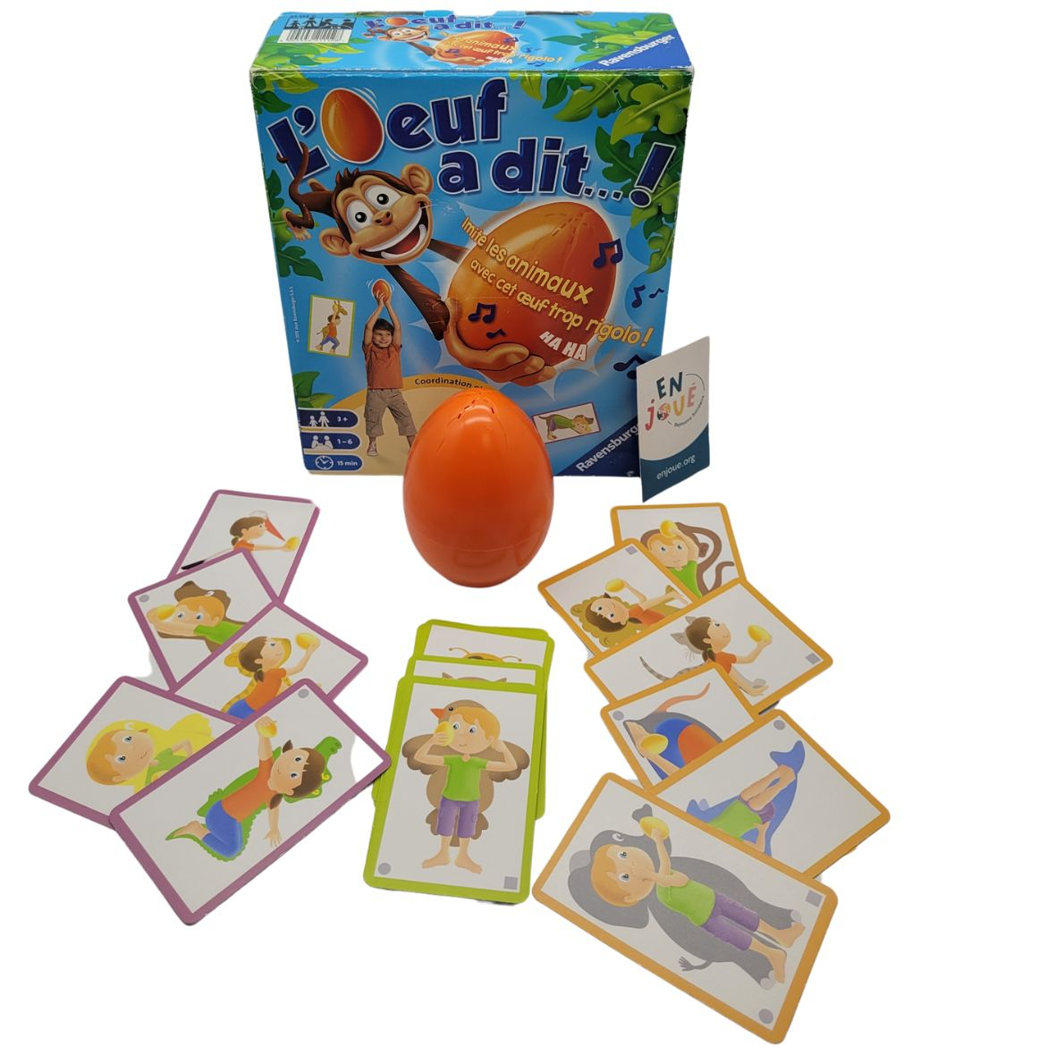 Voir photo 2 de Jeux éducatifs - L'œuf a dit... ! - Ravensburger -A partir de 3 ans. Jeux éducatifs - L'œuf a dit... ! - Ravensburger -A partir de 3 ans. Bon état reconditionné photo 2