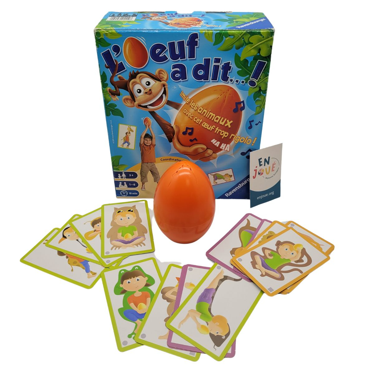 Voir photo 4 de Jeux éducatifs - L'œuf a dit... ! - Ravensburger -A partir de 3 ans. Jeux éducatifs - L'œuf a dit... ! - Ravensburger -A partir de 3 ans. Bon état reconditionné photo 4