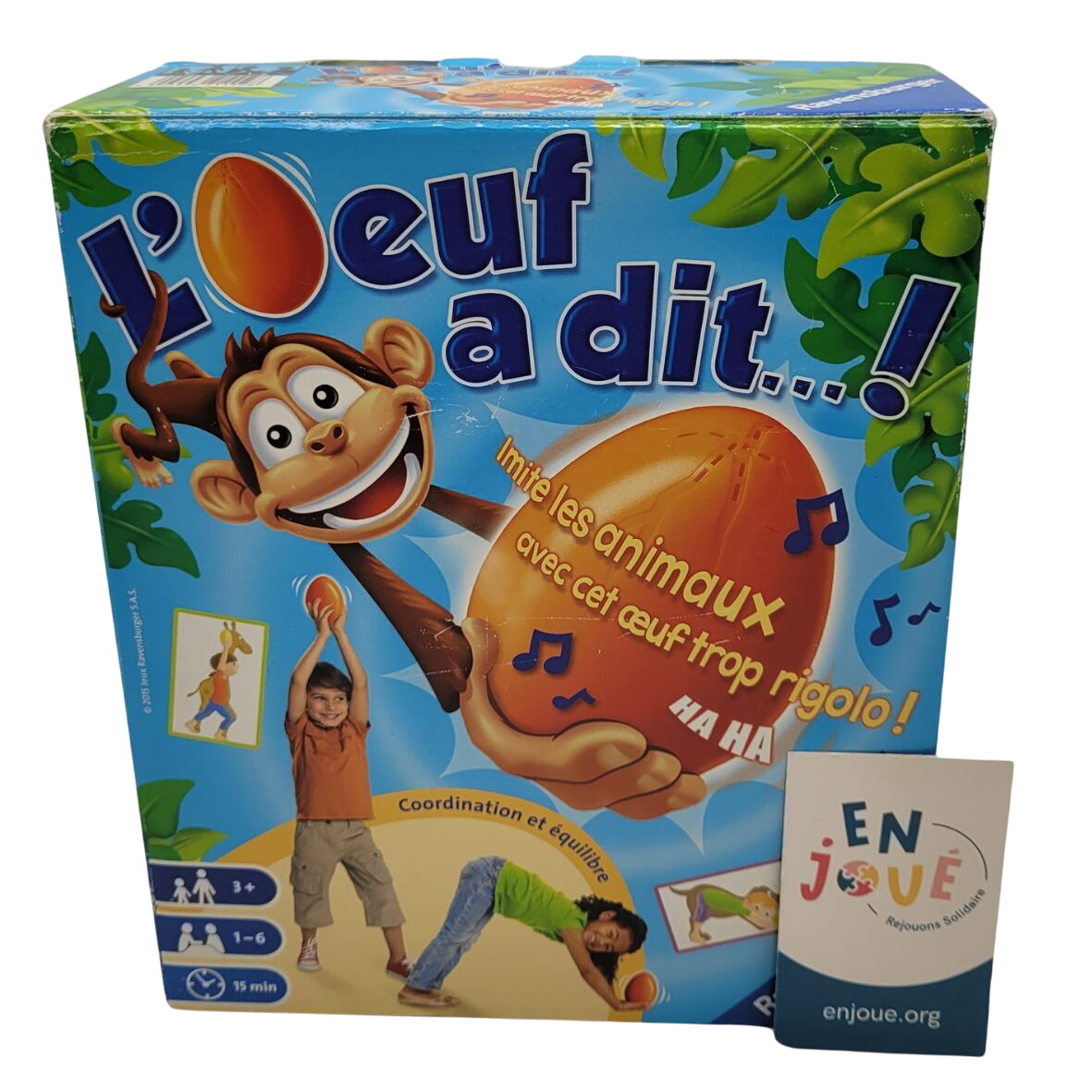 Acheter Jeux éducatifs - L'œuf a dit... ! - Ravensburger -A partir de 3 ans. Bon état - 10,00 € Jeux éducatifs - L'œuf a dit... ! - Ravensburger -A partir de 3 ans. Bon état reconditionné disponible sur Label Emmaüs