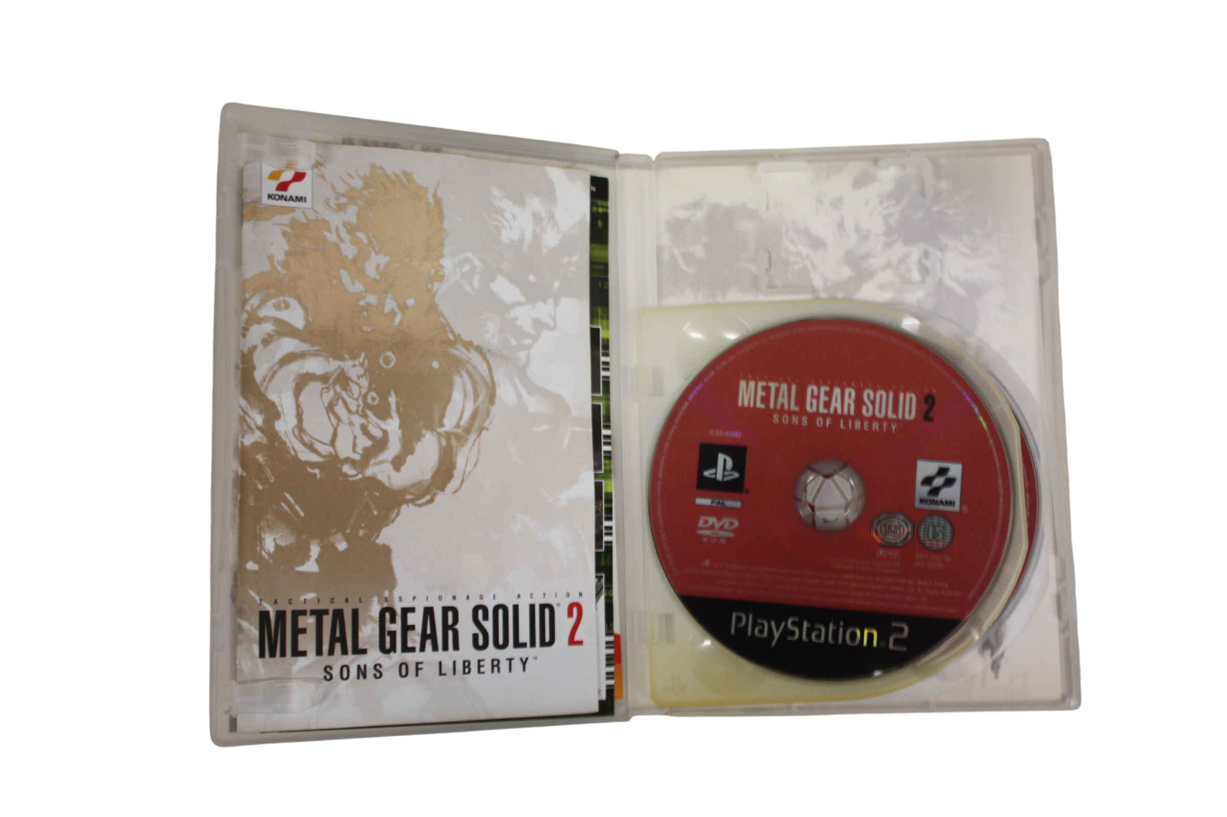 Voir photo 2 de Jeux PS2 Metal Gear Solid 2 Sons of Liberty Jeux PS2 Metal Gear Solid 2 Sons of Liberty État correct reconditionné photo 2