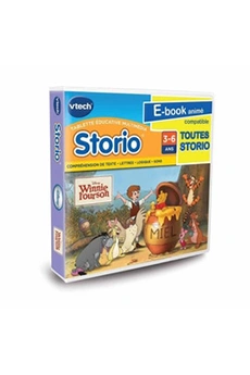 Acheter Jeux Storio et Storio 2 Winnie l'ourson Bon état - 13,95 € Jeux Storio et Storio 2 Winnie l'ourson Bon état VTech reconditionné disponible sur Darty