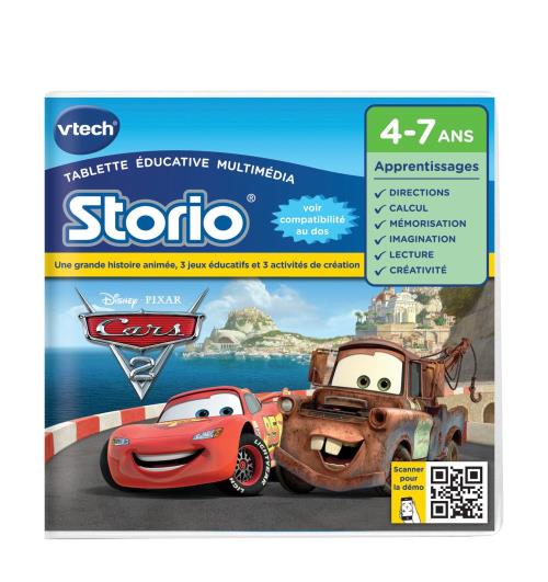 Acheter Jeux Storio Vtech Cars 2 État correct - 19,00 € Jeux Storio Vtech Cars 2 État correct N/A (Il n'y a pas assez d'in reconditionné disponible sur Fnac