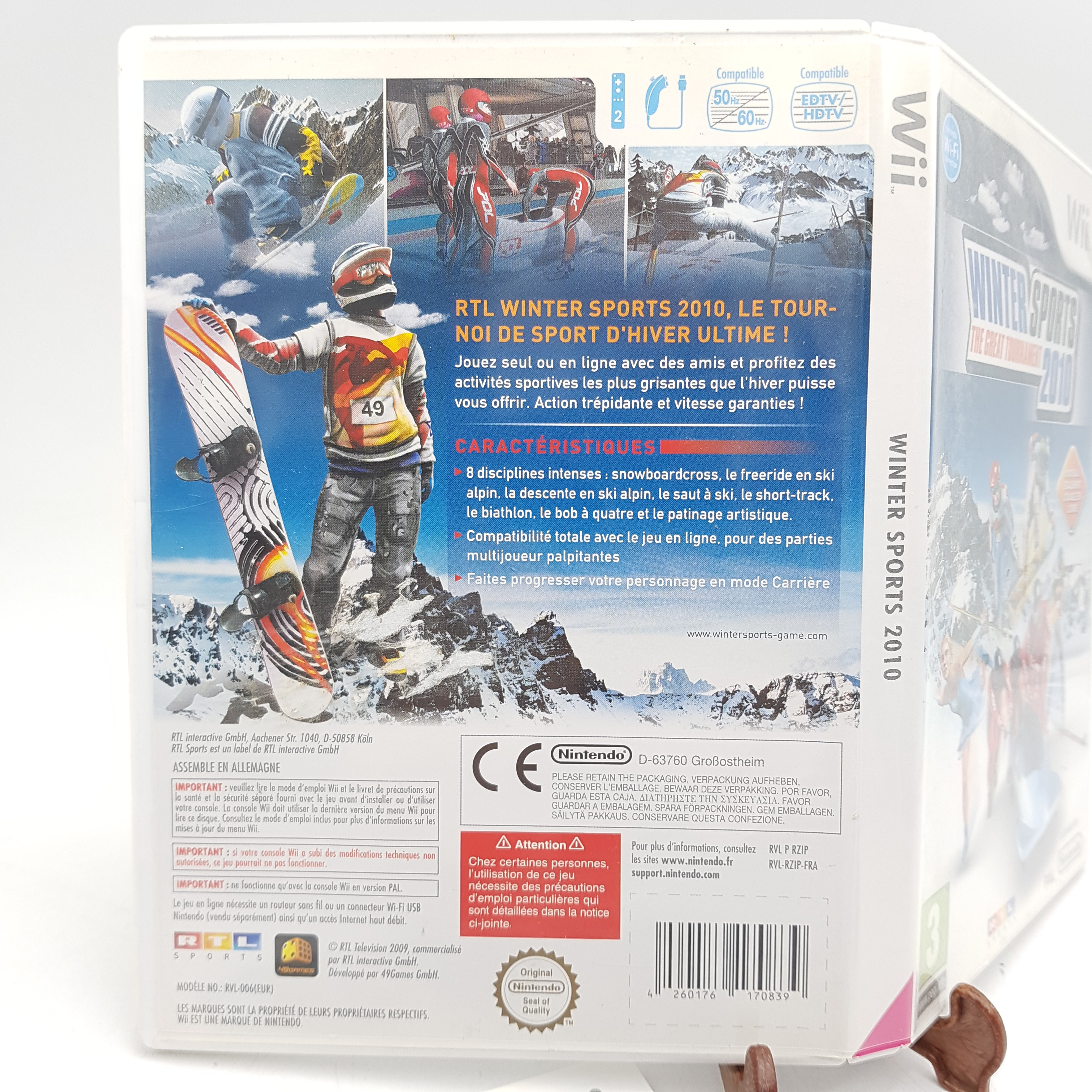 Voir photo 4 de Jeux Wii - Winter Sport 2010 - The great tournament - FR -Complet - Avec Notice Jeux Wii - Winter Sport 2010 - The great tournament - FR -Complet - Avec Notice Très bon état reconditionné photo 4