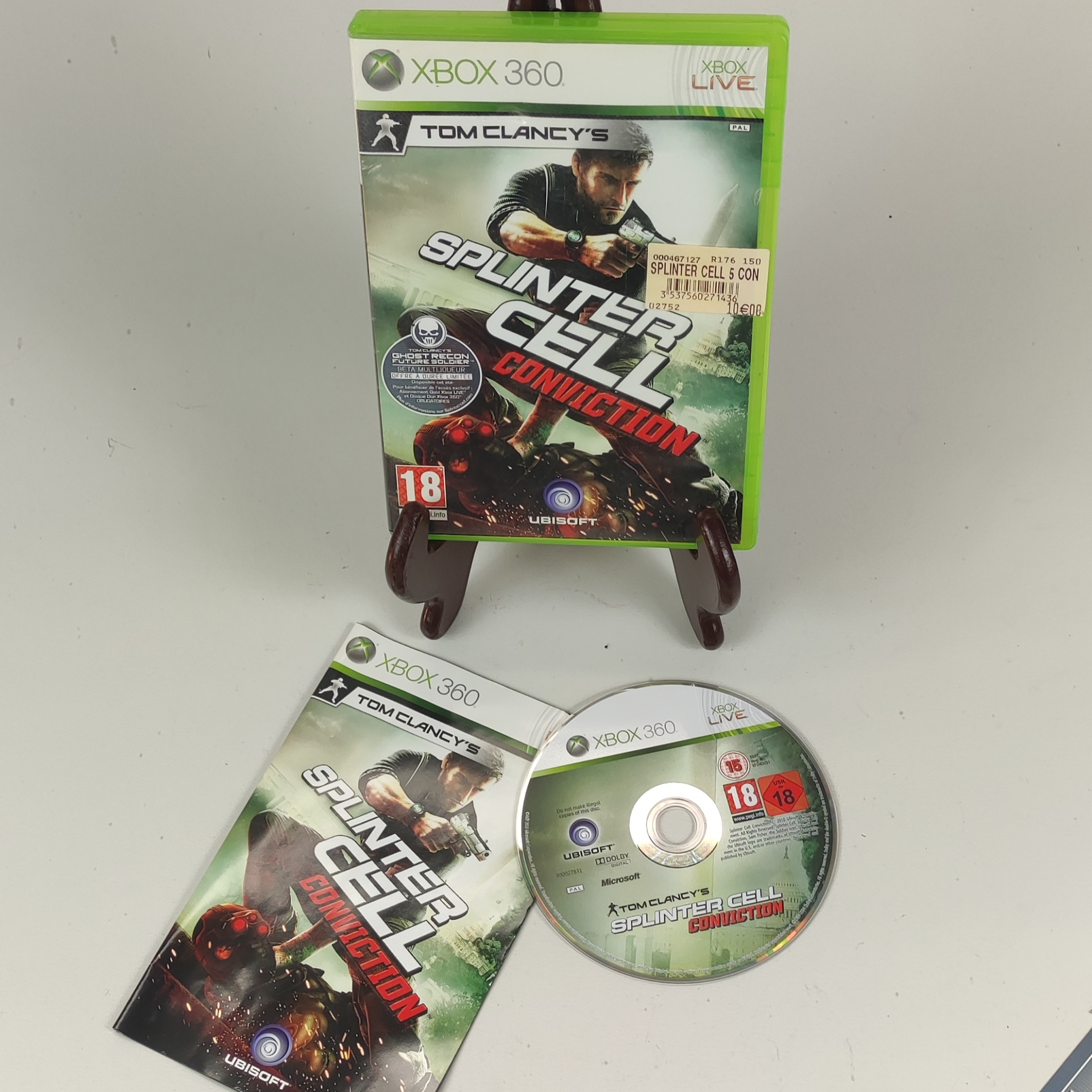 Voir photo 7 de Jeux XBOX360 Splinter Cell Conviction Jeux XBOX360 Splinter Cell Conviction Très bon état reconditionné photo 7