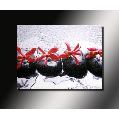 Jja - Toile décorative zen - galets noir en fleur 30 x 40cm État correct - 59,25 € Jja - Toile décorative zen - galets noir en fleur 30 x 40cm État correct reconditionné disponible sur Fnac